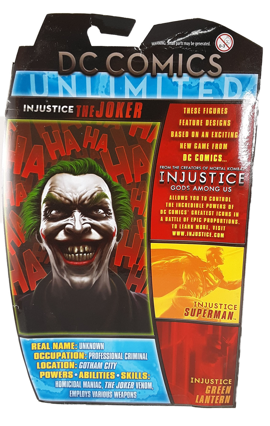 DC Comics Unlimited Injustice Joker MOC action figure https://americastshirtshop.com/products/dc-comics-unlimited-injustice-joker-moc-action-figure