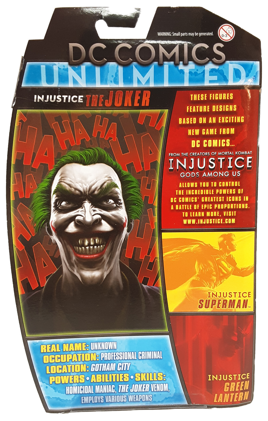 DC Comics Unlimited Injustice Joker action figure https://americastshirtshop.com/products/dc-comics-unlimited-injustice-joker-action-figure