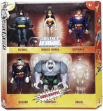 Doomsday JLU action figure 6 pack Superman, Amazo, Bizarro, Batman, Wonder Woman