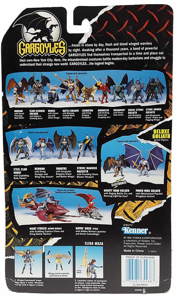 Elisa Maza Gargoyles MOC action figure