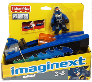 Batman and Batboat Imaginext MOC action figure 1