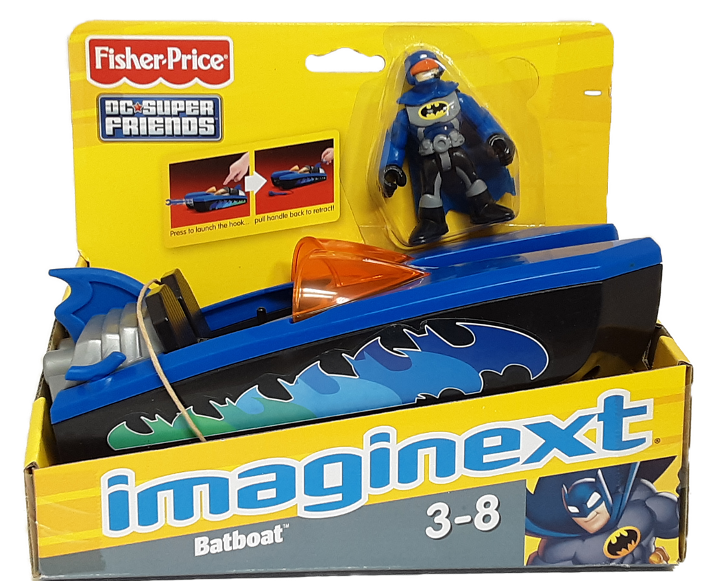 Batman and Batboat Imaginext MOC action figure 2