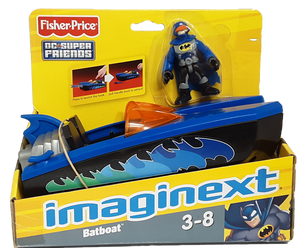 Batman and Batboat Imaginext MOC action figure 2