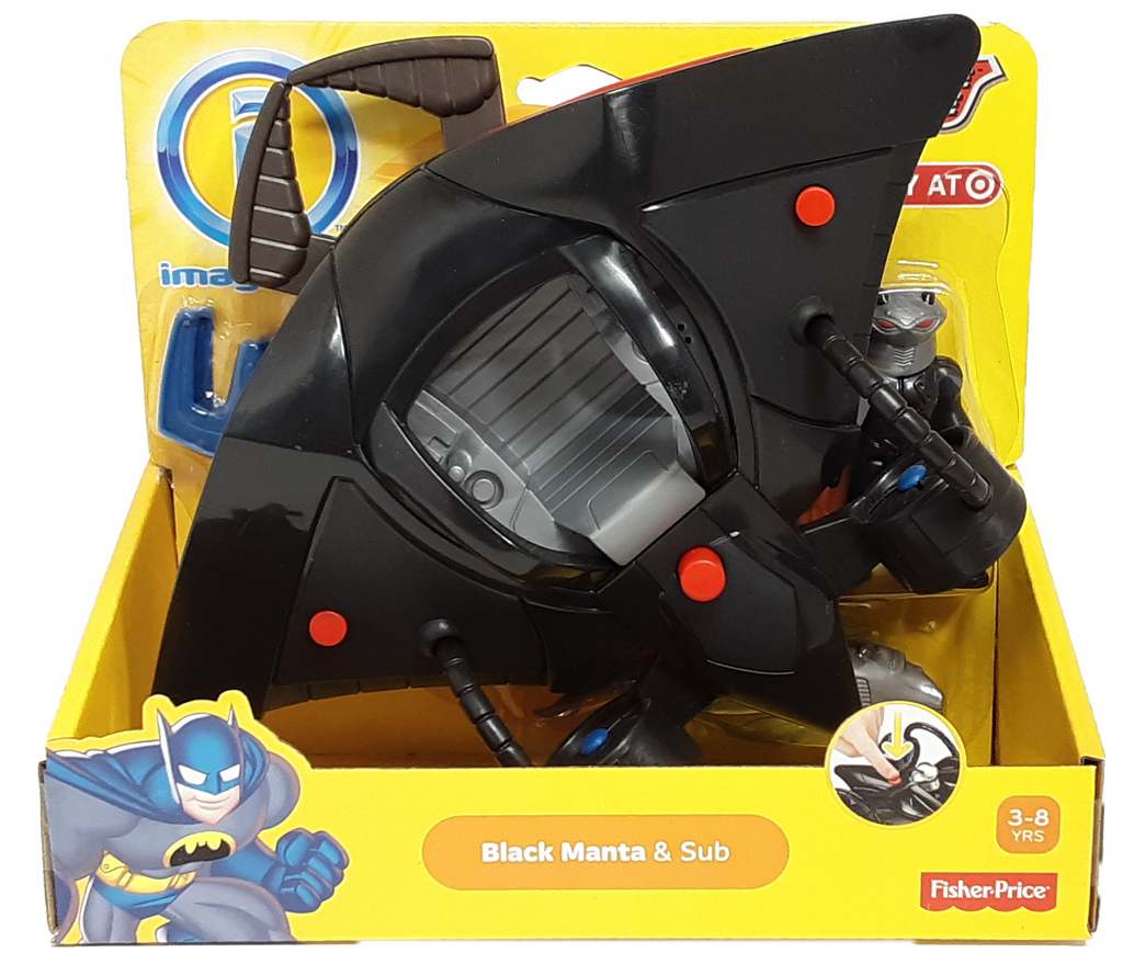 Black Manta and Sub Imaginext MOC action figure