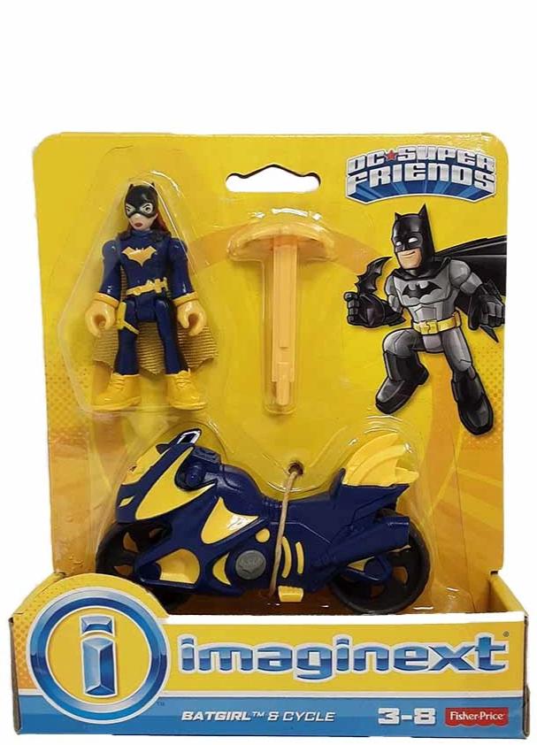 Batgirl and Cycle Imaginext MOC action figure