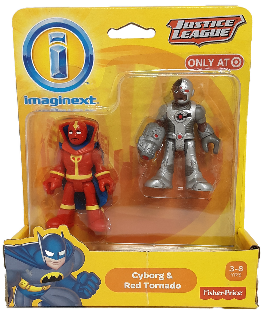 Cyborg and Red Tornado Imaginext MOC action figure 1