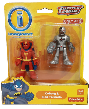 Cyborg and Red Tornado Imaginext MOC action figure 1