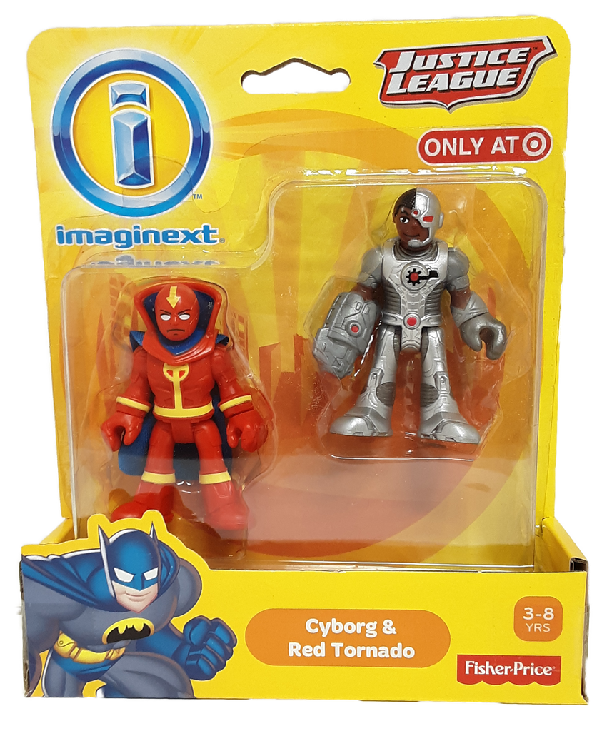 Cyborg and Red Tornado Imaginext MOC action figure 2