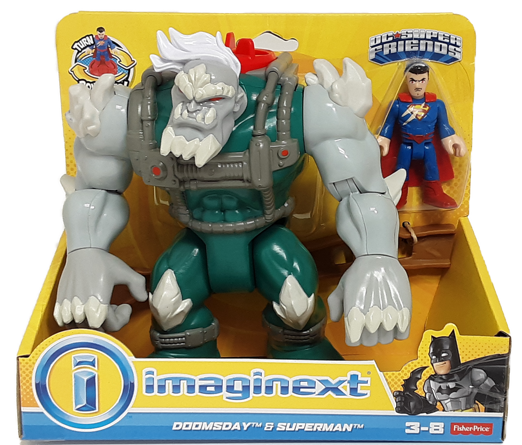 Doomsday and Superman Imaginext MOC action figure