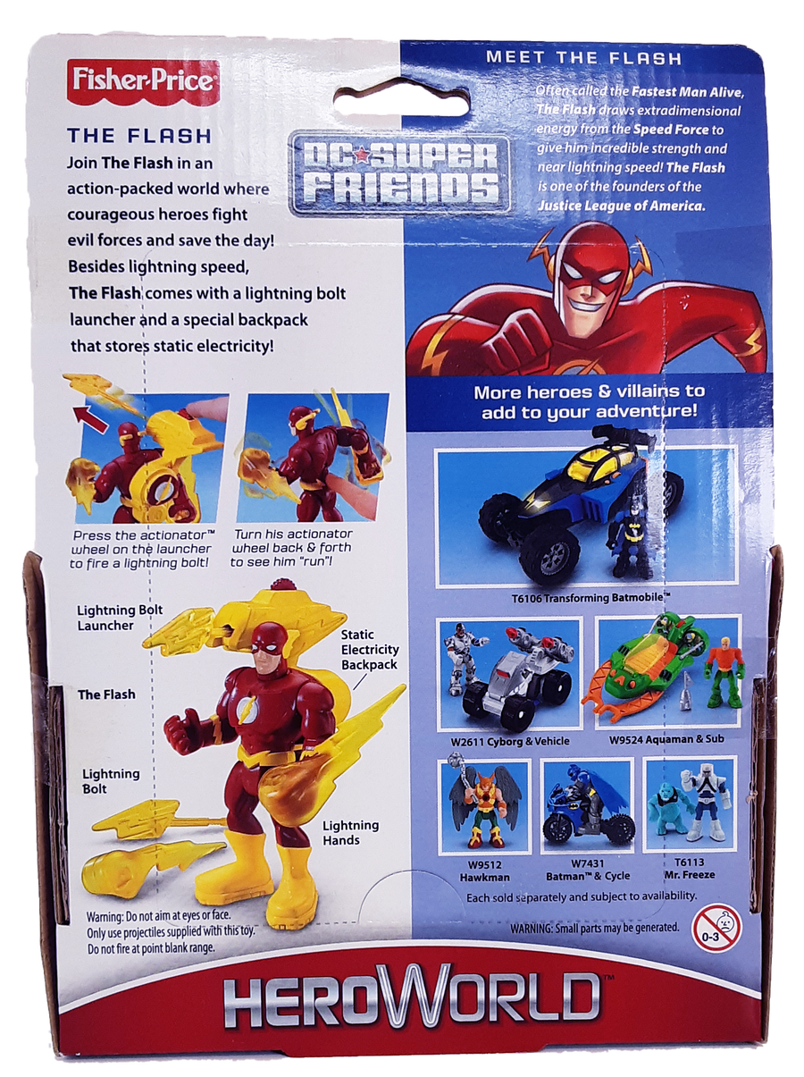 https://americastshirtshop.com/products/fisher-price-dc-super-friends-heroworld-the-flash-moc-action-figure Fisher Price DC Super Friends HeroWorld The Flash MOC action figure