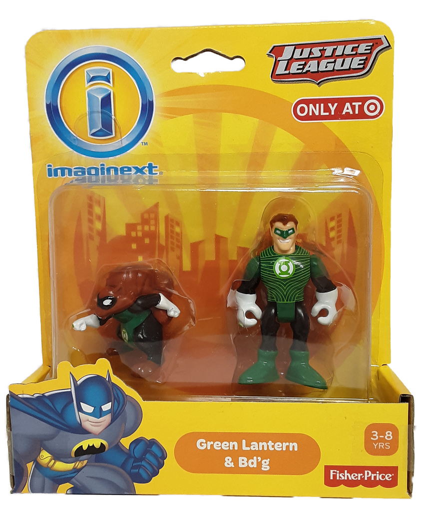 Green Lantern and Bd'g Imaginext MOC action figure 2
