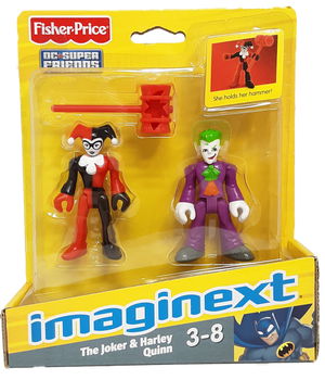 Joker and Harley Quinn Imaginext MOC action figure