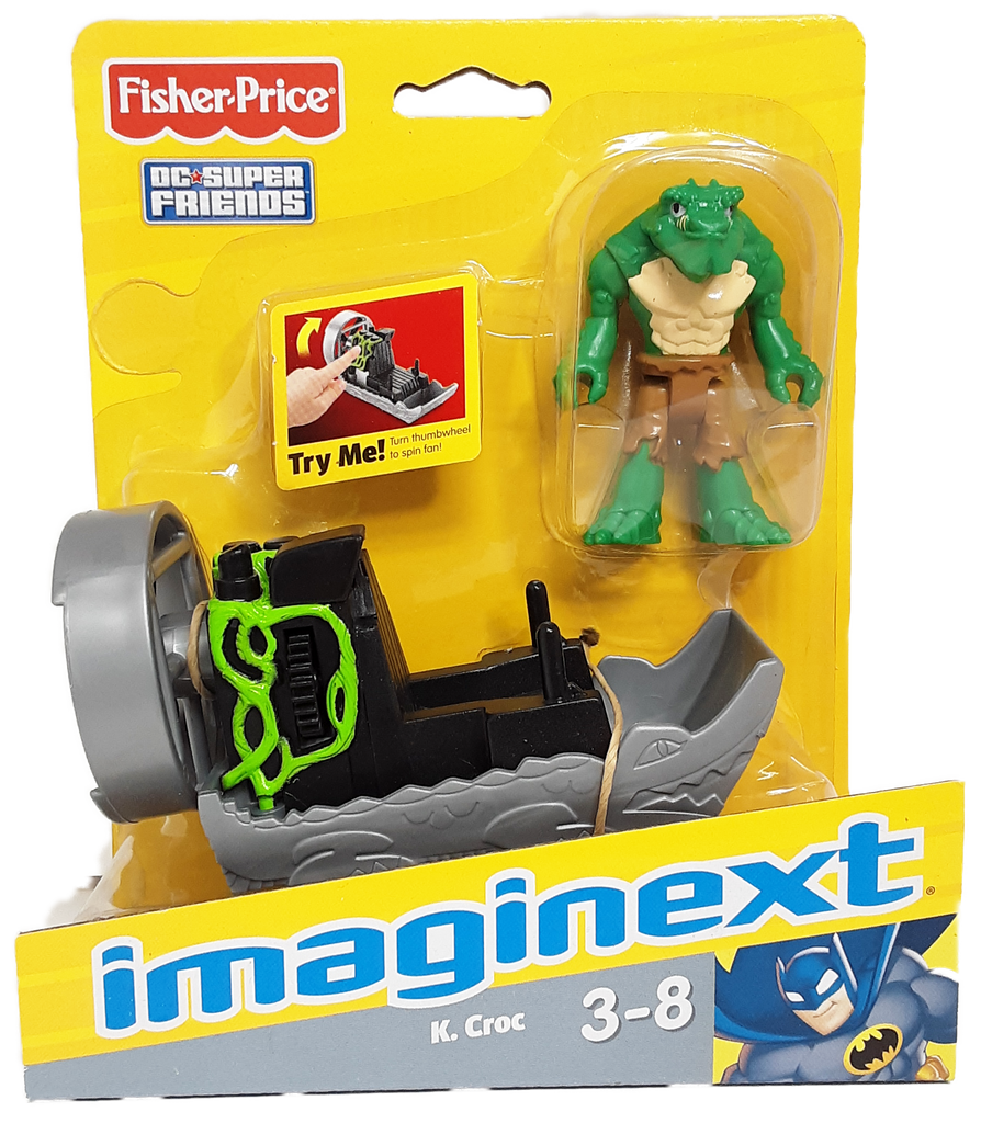 K. Croc Killer Croc Imaginext MOC action figure