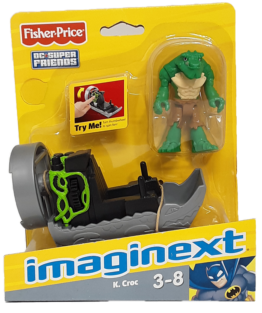 K. Croc Killer Croc Imaginext MOC action figure 3