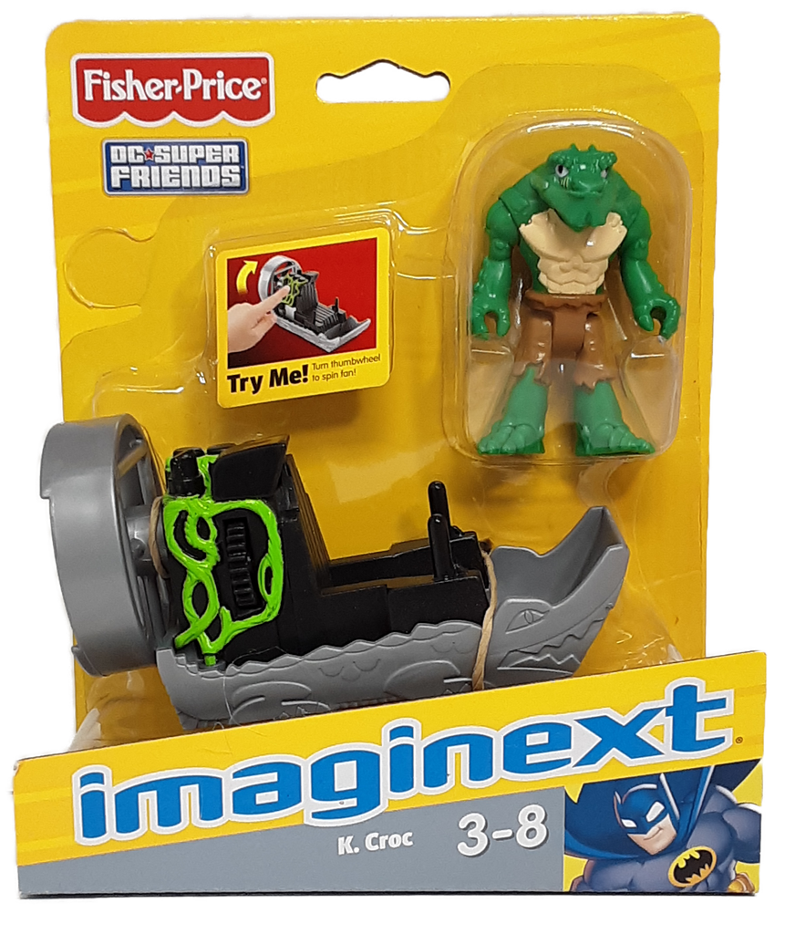 K. Croc Killer Croc Imaginext MOC action figure 2