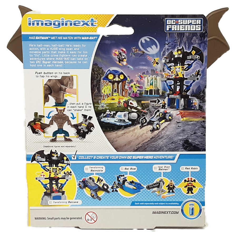 Man-Bat Imaginext MOC action figure