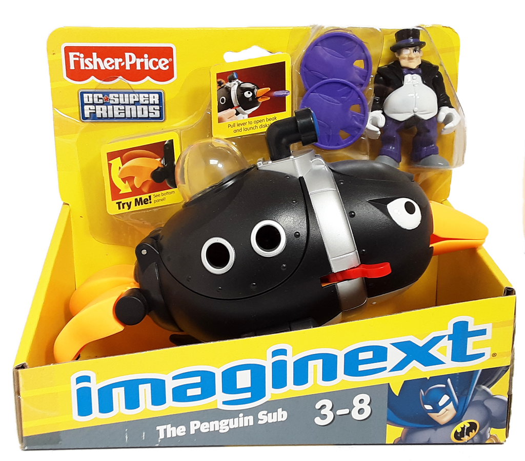 Penguin Sub Imaginext MOC action figure