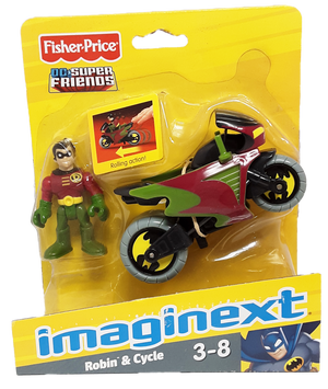 Robin and Cycle Imaginext MOC action figure