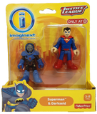 Superman and Darkseid Imaginext MOC action figure