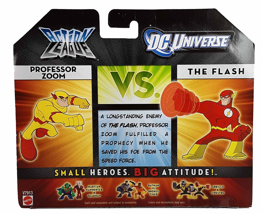 Flash vs Professor Zoom - Action League MOC action figure