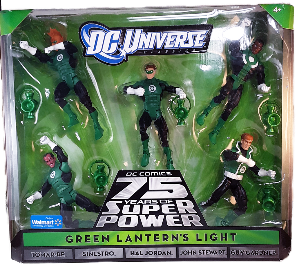 DC Universe Classics Green Lantern's Light MIB action figure set