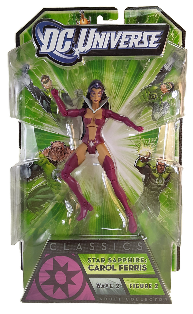 Green Lantern - DC Universe Classics Star Sapphire Carol Ferris Green Lantern MOC action figure 2
