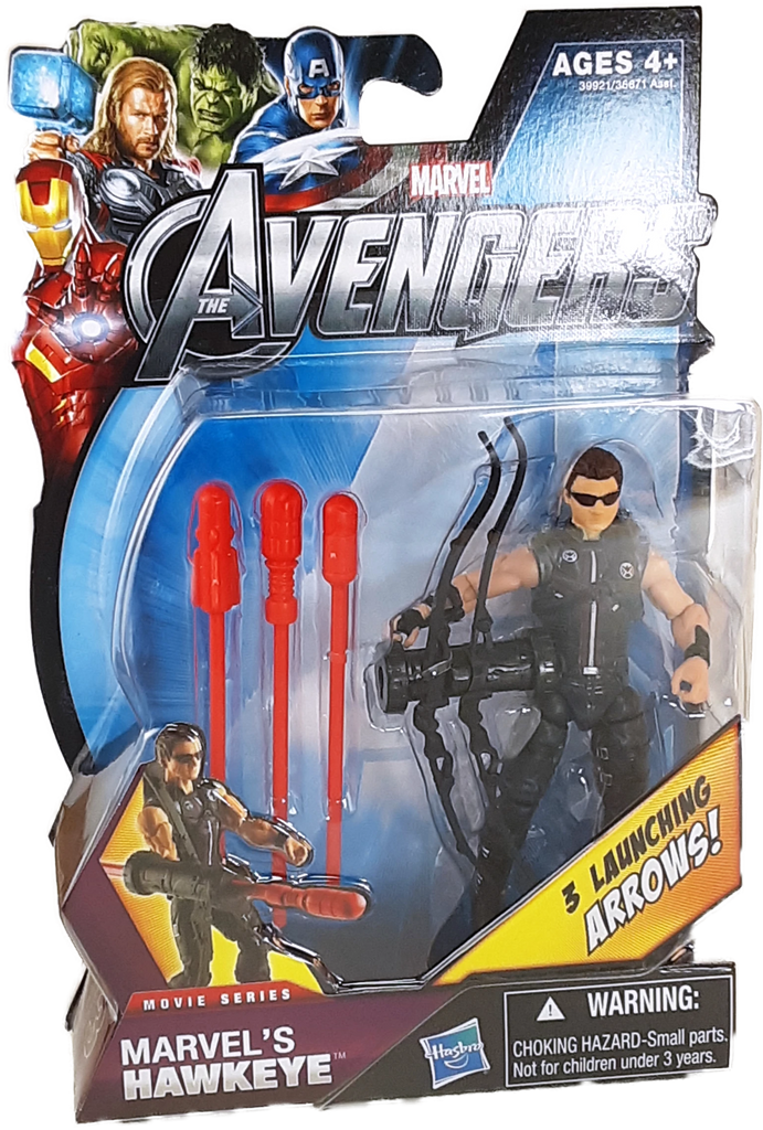 Avengers #13 Hawkeye With Launching Arrows MOC action figure