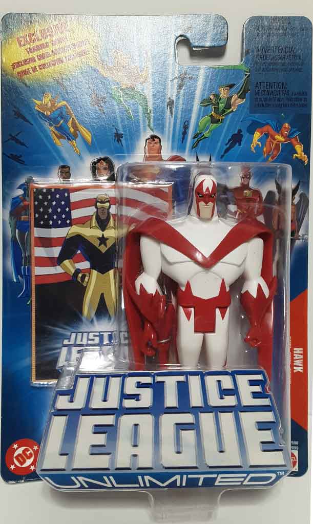 Hawk - JLU MOC action figure