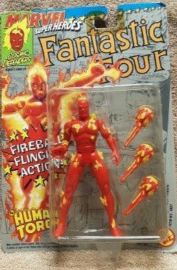 Human Torch - Marvel Super Heroes Fantastic Four MOC Action Figure 