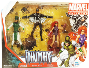 Marvel Universe Inhumans MIB action figure set