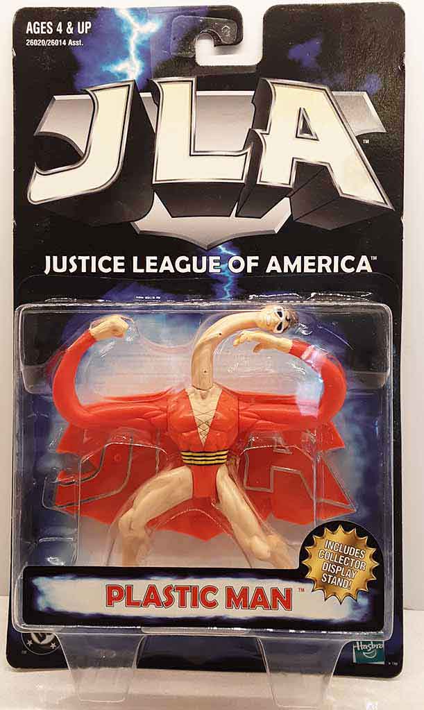 Plastic Man JLA  MOC action figure