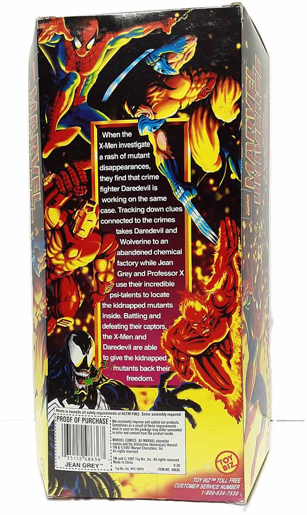 Jean Grey -  Marvel Universe 10 inch MIB action figure 