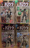 KISS Set Of 4 With Letter Stands MOC Action Figures