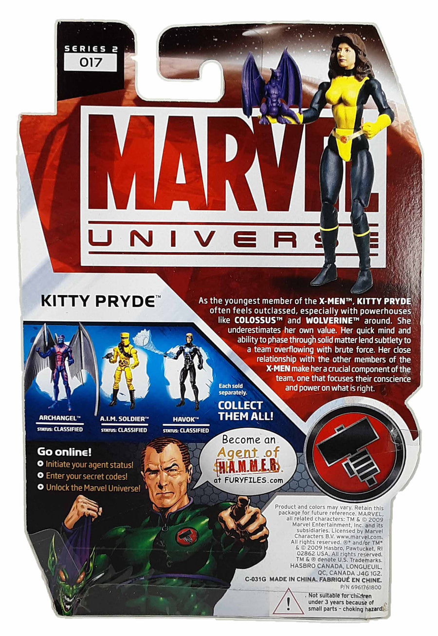 Kitty Pryde - Marvel Universe MOC action figure