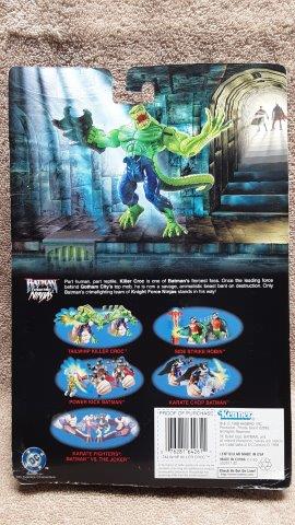 Batman Knightforce Ninjas Tailwhip Killer Croc action figure