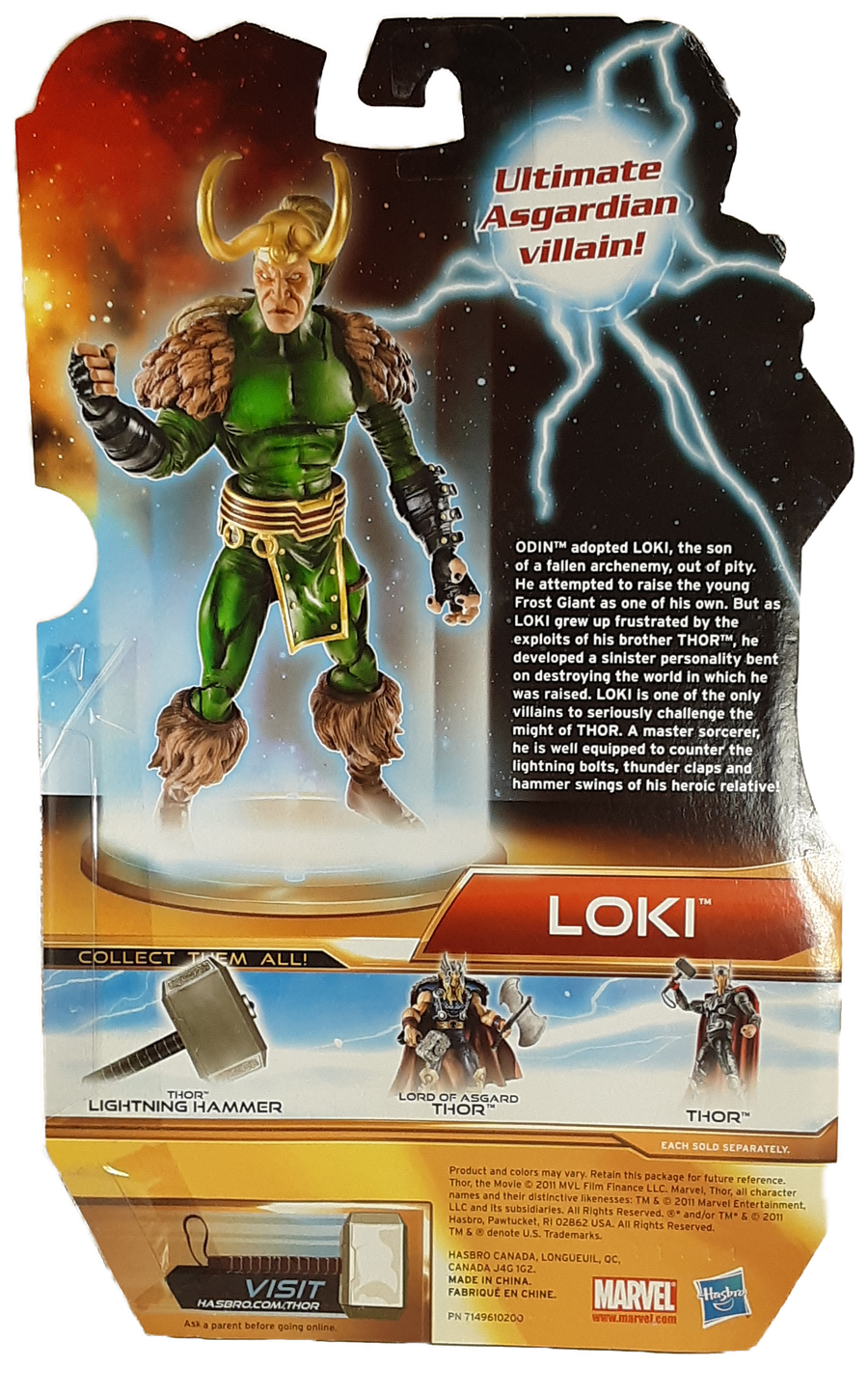 Marvel Studios Loki MOC action figure