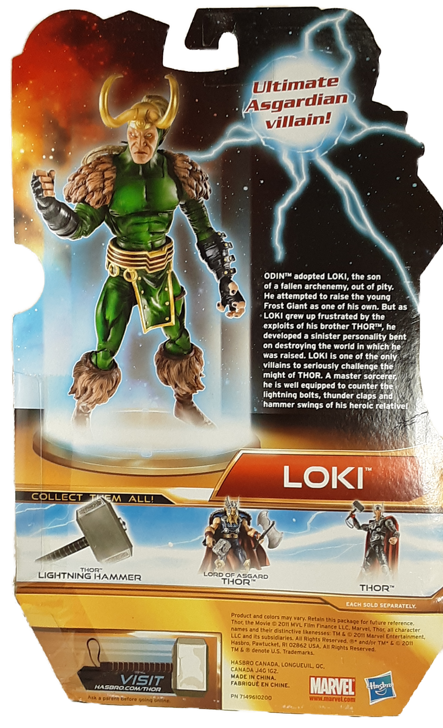 Marvel Studios Loki MOC action figure