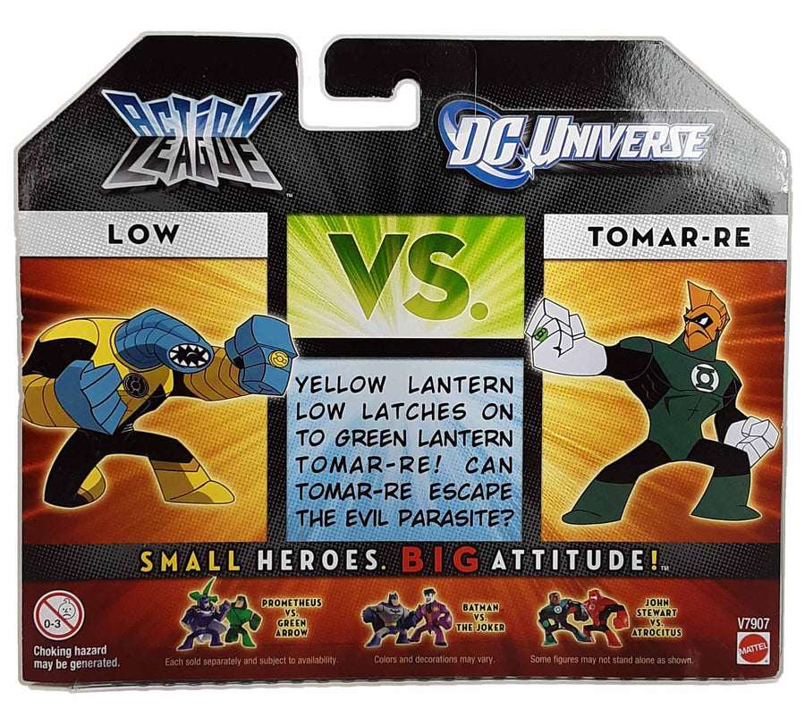 Low vs Tomar-Re Action League MOC action figure