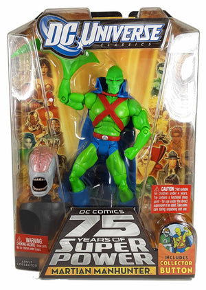 Martian Manhunter - Alien Head Variant - DC Universe Classics MOC action figure