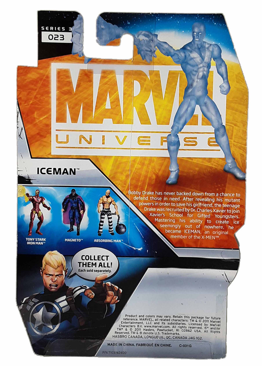 Iceman - 23 Series 3 - Marvel Universe action figure 