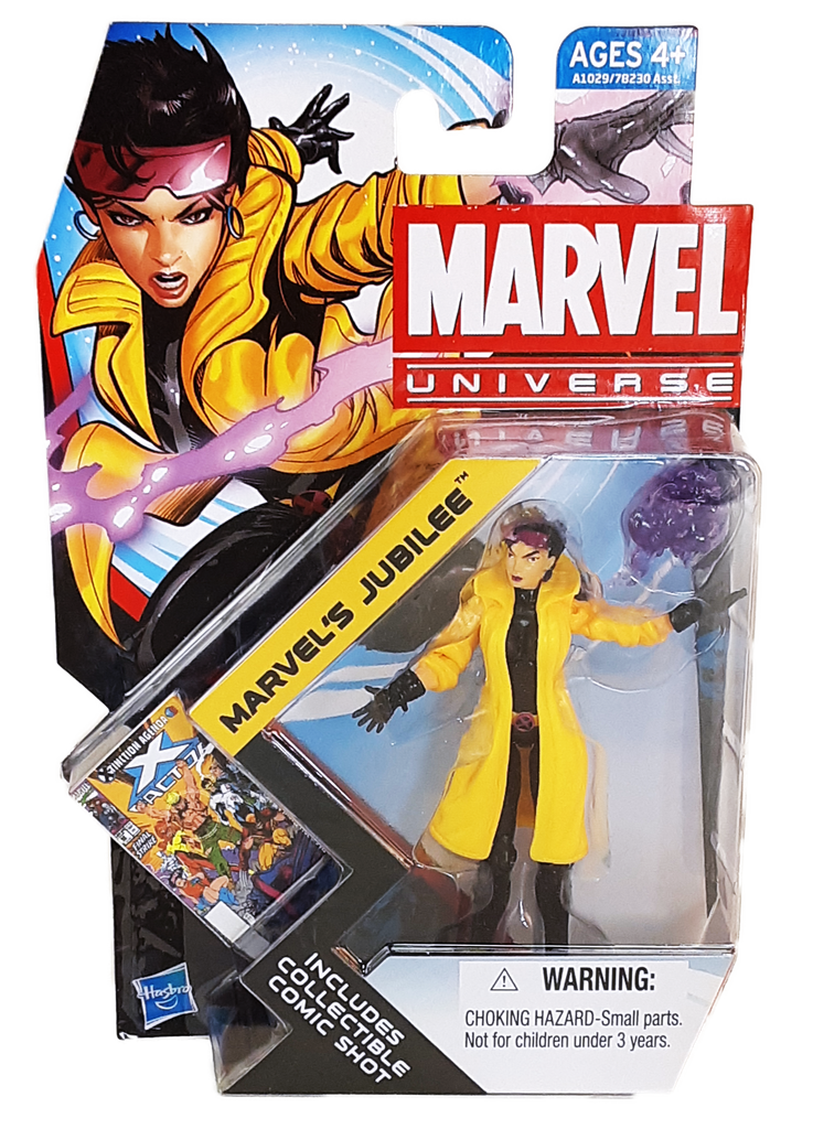 https://americastshirtshop.com/products/marvel-universe-series-4-figure-23-jubilee-moc-action-figure Marvel Universe Series 4 Figure #23 Jubilee MOC action figure