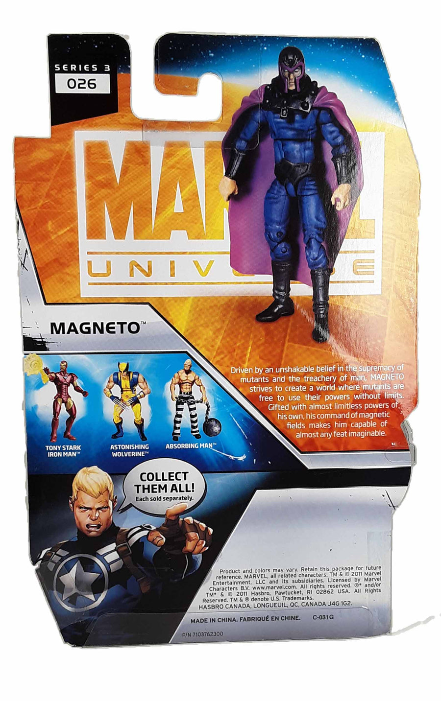 Magneto - 26 Series 3 - Marvel Universe action figure