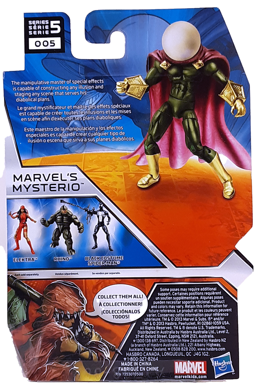 Marvel Universe Series 5 #5 Mysterio MOC action figure