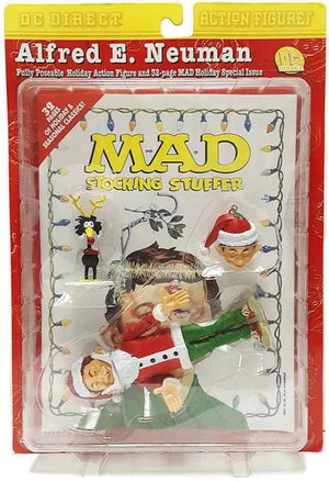 Mad Alfred E. Neuman Christmas action figure 2