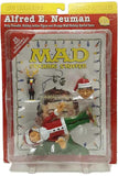 Mad Alfred E. Neuman Christmas action figure 