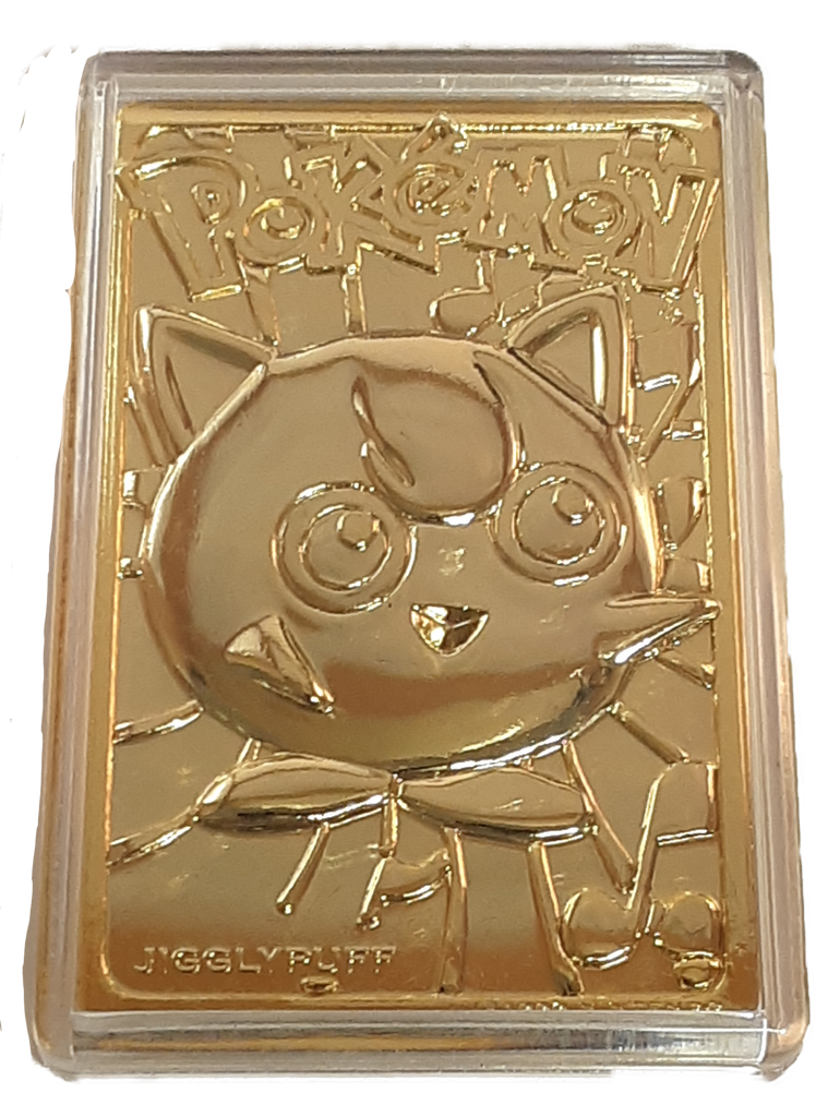 Jigglypuff - Pokemon Burger King Gold Card With Pokeball in box ...