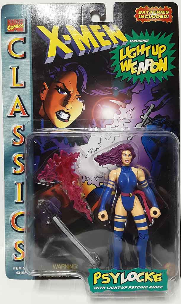 Psylocke - Classics X-Men MOC Action Figure