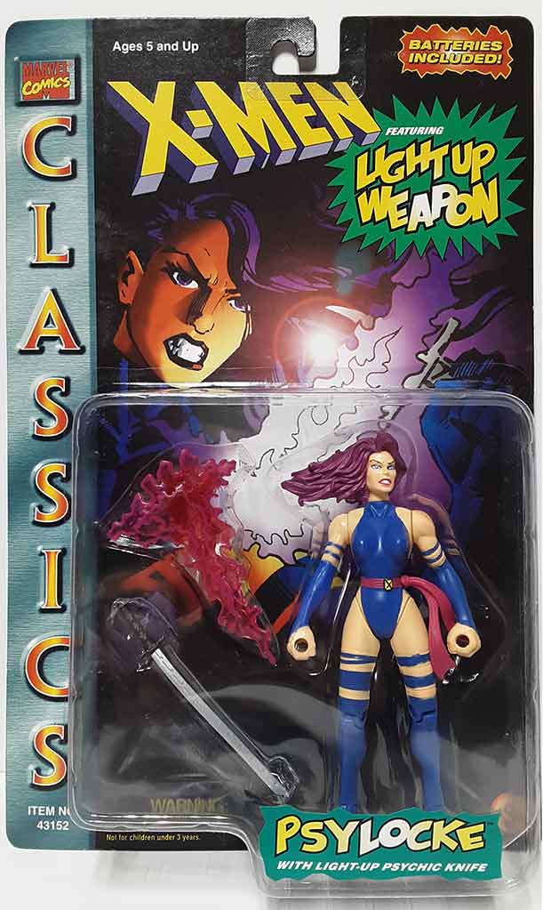 Psylocke - Classics X-Men MOC Action Figure