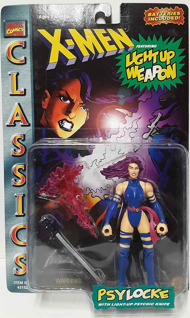 Psylocke - Classics X-Men MOC Action Figure