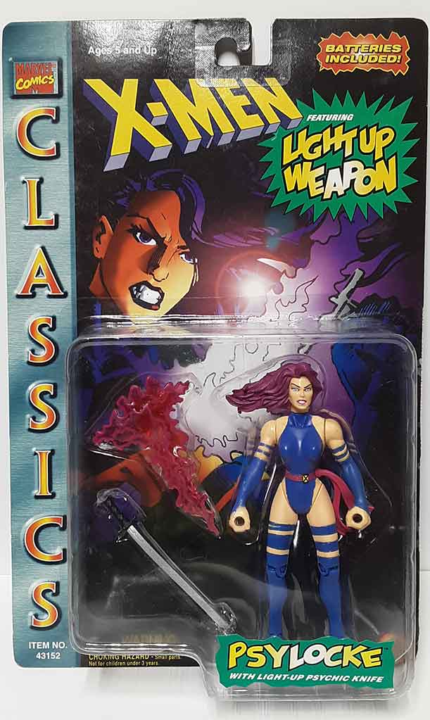 Psylocke - Classics X-Men MOC Action Figure